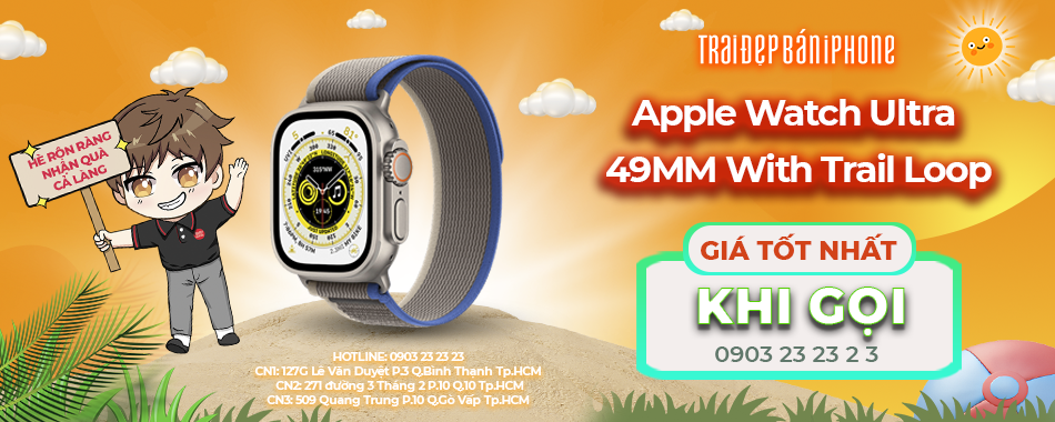 Apple Watch Ultra 49MM With Trail Loop