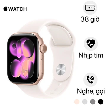 Apple Watch Series 11 42mm (GPS) viền nhôm size S/M