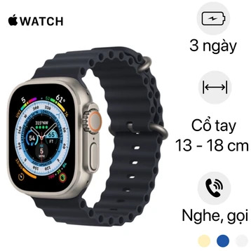 Apple Watch Ultra 3 49mm (5G) Viền Titan Dây Alpine